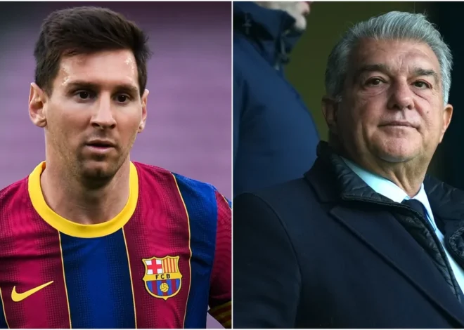 Kepergian Lionel Messi dari FC Barcelona adalah “keputusan yang tepat”, kata presiden Joan Laporta