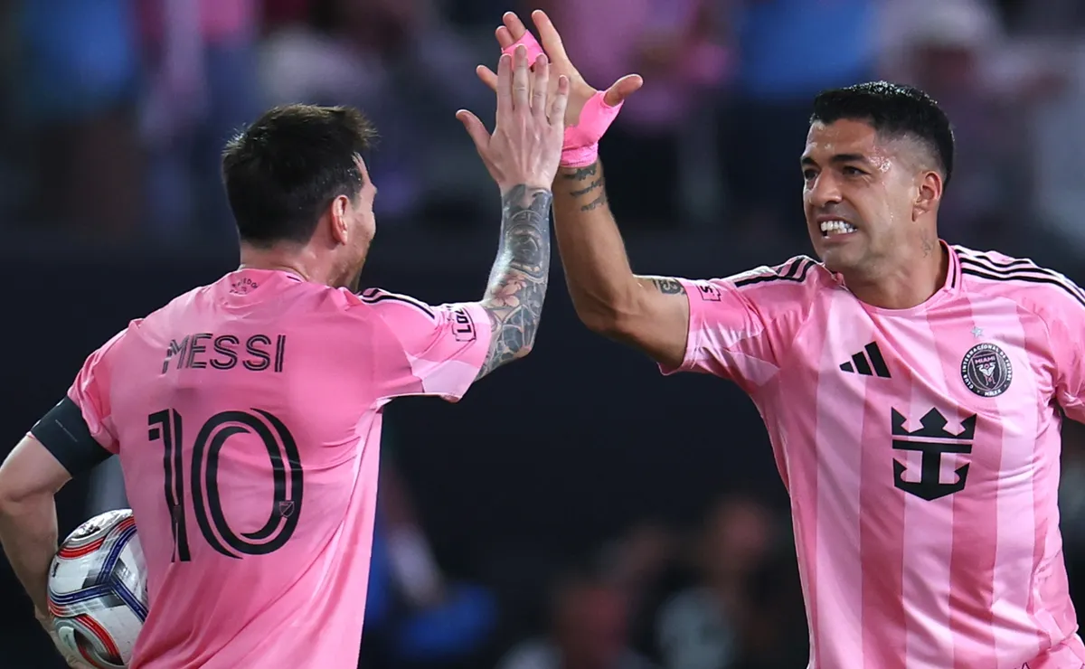 Lionel Messi dan Luis Suarez menyelamatkan Inter Miami dari hasil imbang 2-2 dengan Austin FC di Stadion Baru