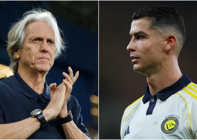 Manajer Jorge Jesus menjelaskan bahwa Cristiano Ronaldo meninggalkan ruang ganti di awal pertandingan terakhir Al Nasr karena “sakit perut”