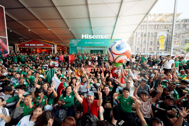 Bagaimana Hisense menghadirkan pengalaman penggemar di luar stadion pada Piala Dunia FIFA™ 2026